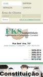 Mobile Screenshot of fkscontabil.com